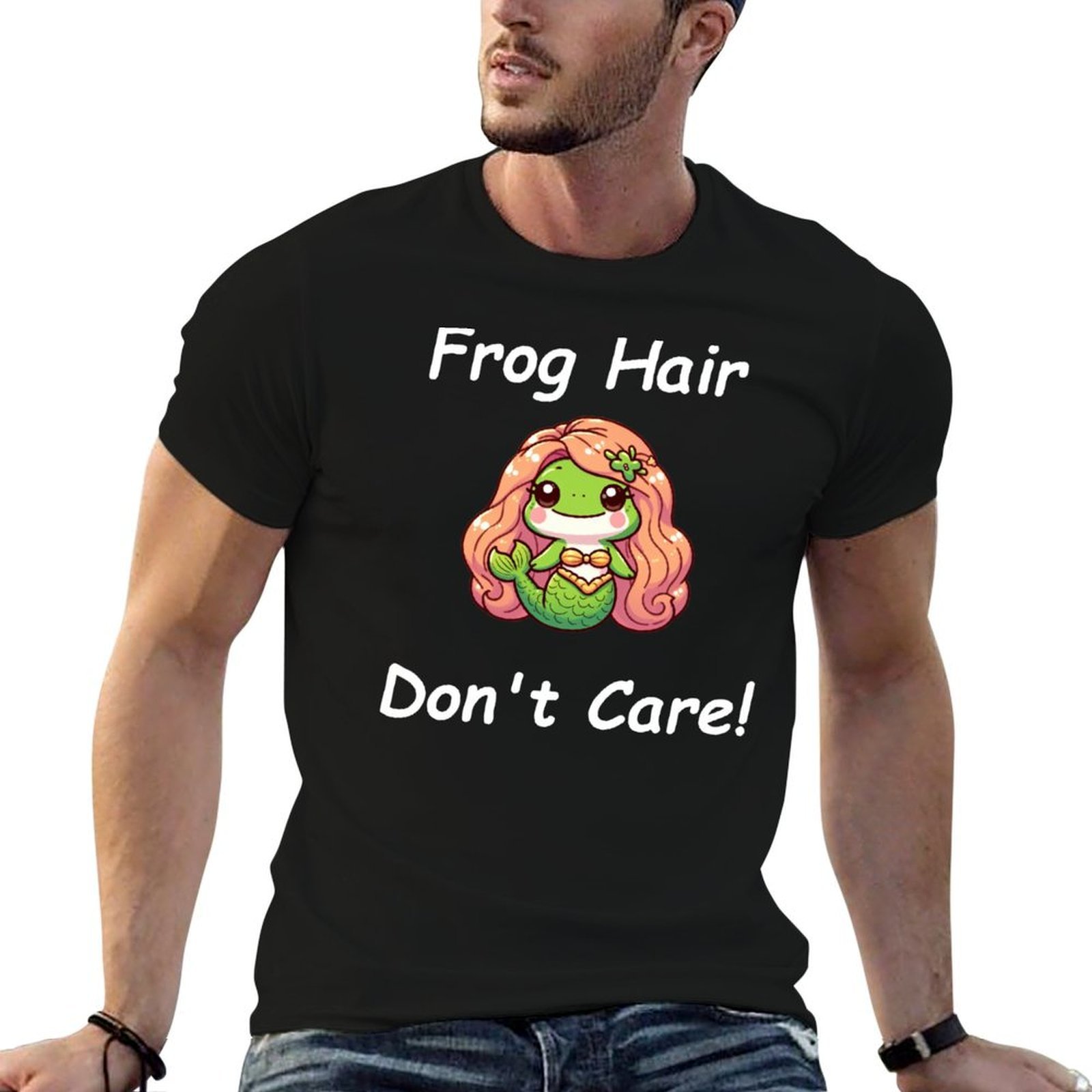 Hair Care Luxury Brands - Frog hair don't care! T-Shirt man
