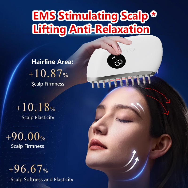 Electric Hair Growth Comb Red  - Hair Care For Hair Loss 리뷰 및 가격