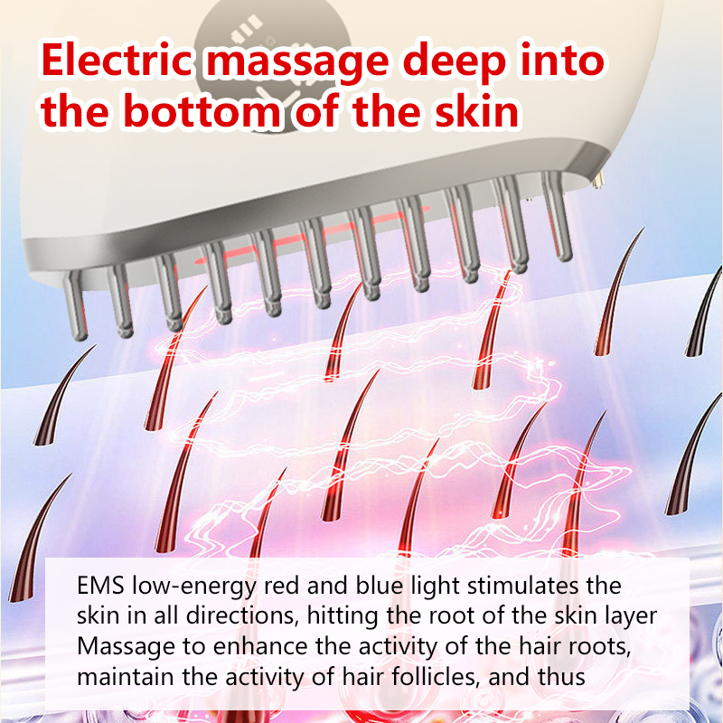 Electric Hair Growth Comb Red  - Hair Care For Hair Loss 리뷰 및 가격
