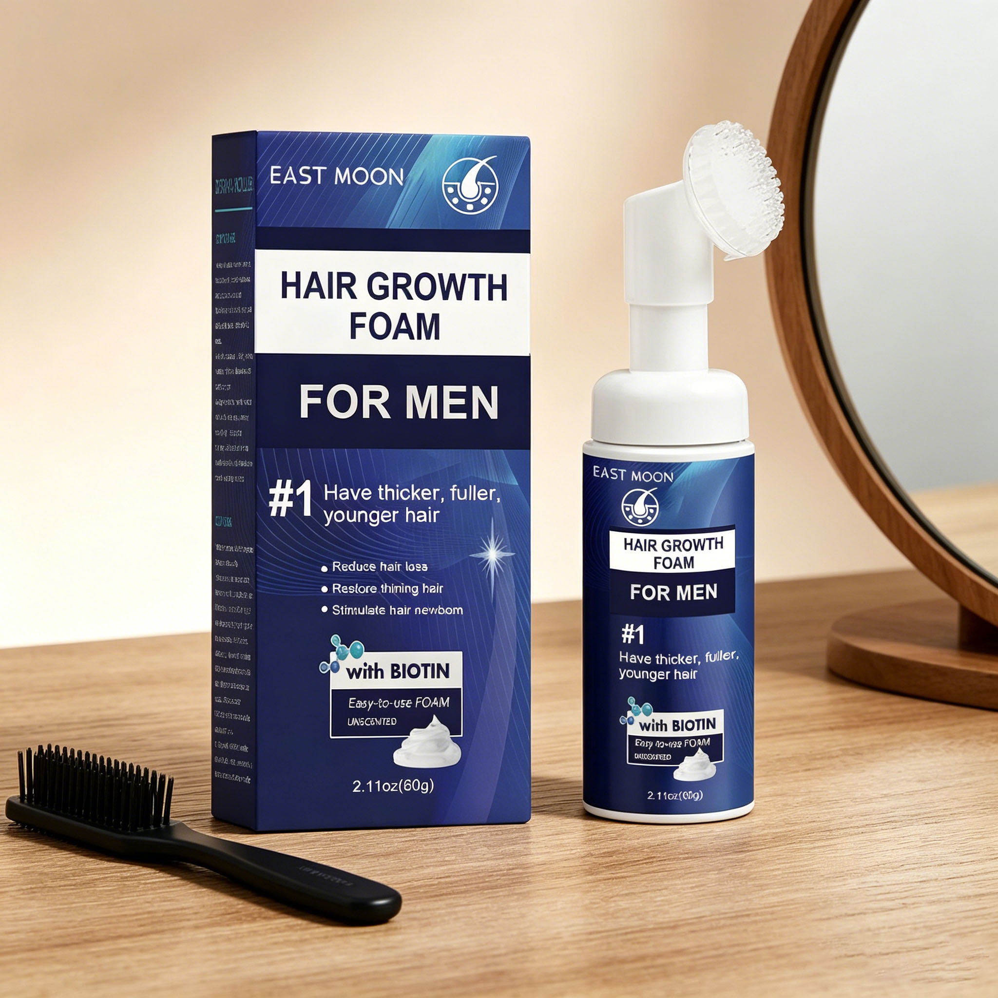 Hair Growth Foam Silicone Brus - Hair Care For Hair Loss 리뷰 및 가격