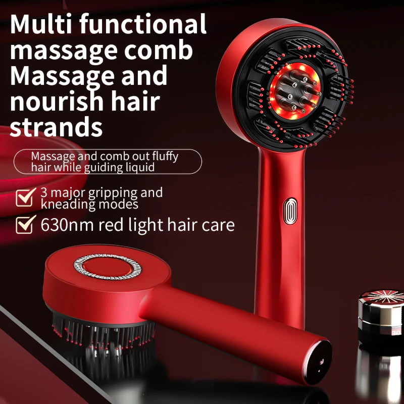 Electric Massage Comb Portable - Hair Care For Hair Loss 리뷰 및 가격