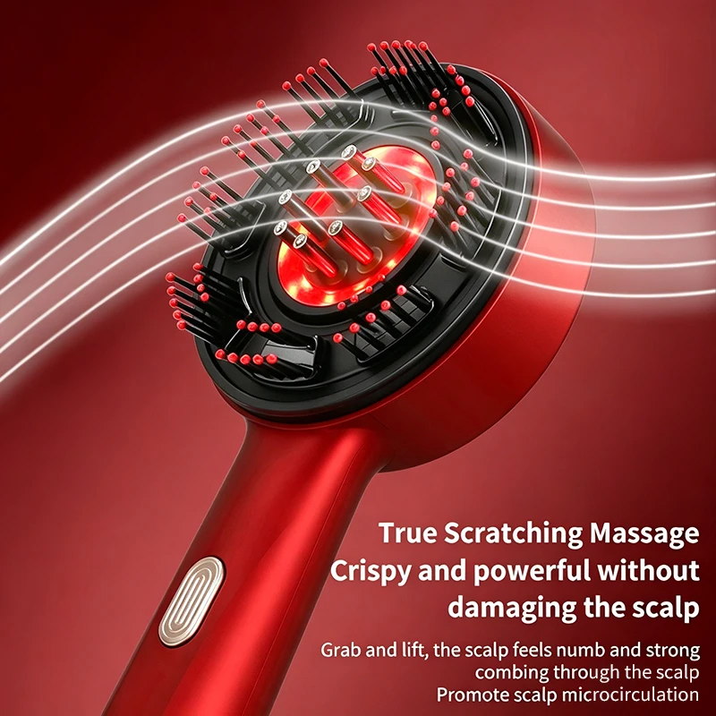 Electric Massage Comb Portable - Hair Care For Hair Loss 리뷰 및 가격