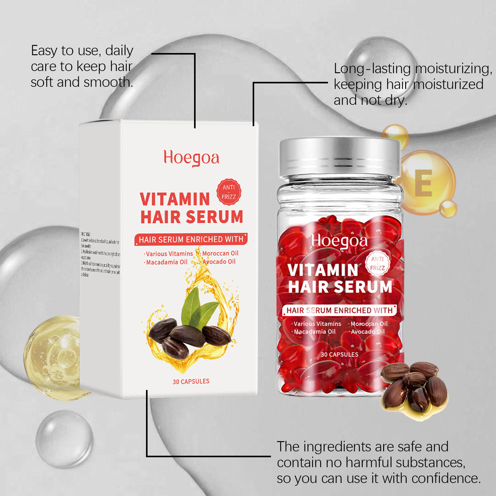 Vitamin Hair Care Serum Capsul - Hair Care For Hair Loss 리뷰 및 가격